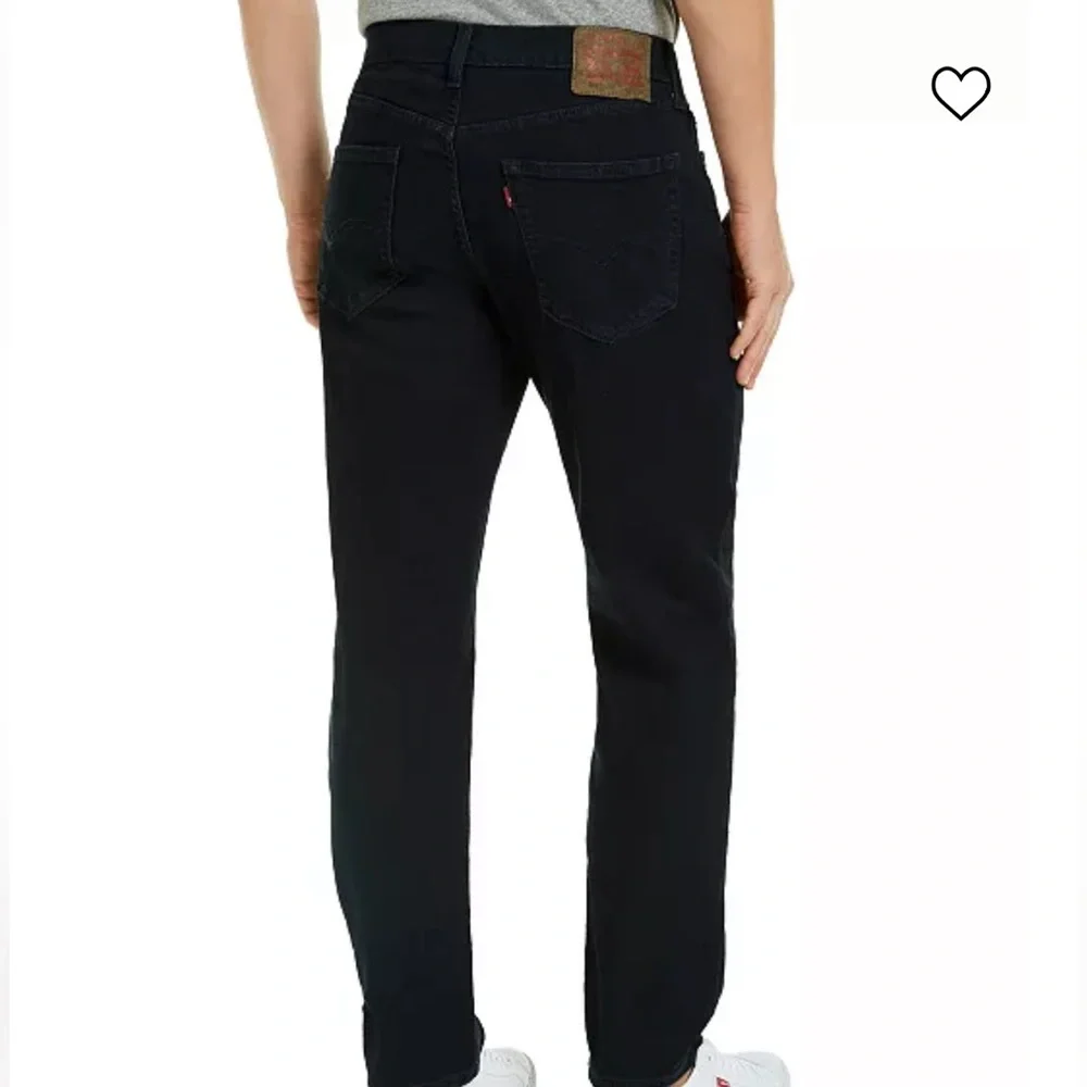 Levi's 541 Athletic Fit All Season Black Denim Jeans 42 X 30